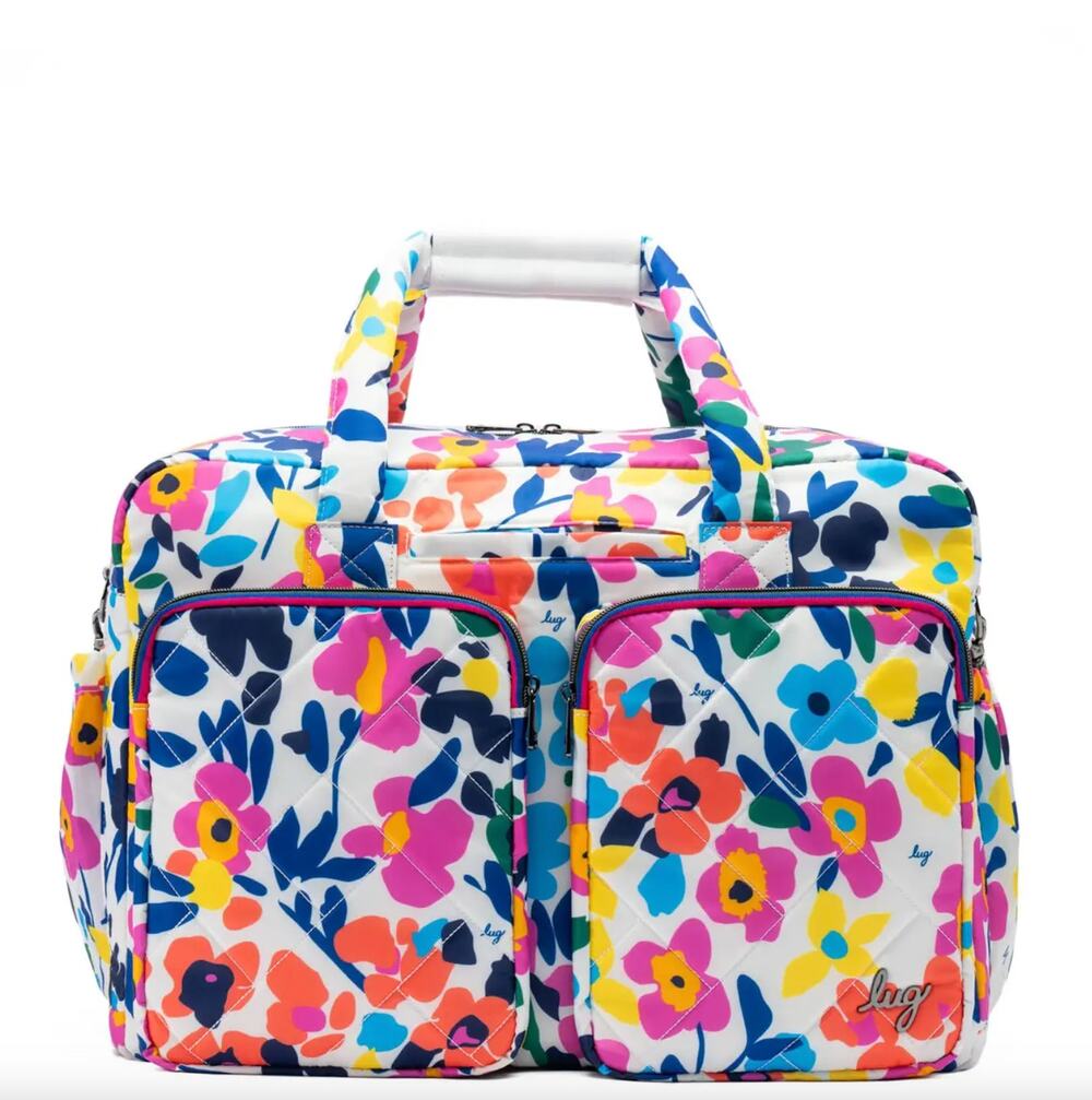 NEW! Lug Drifter Duffel Bag in Wildflower